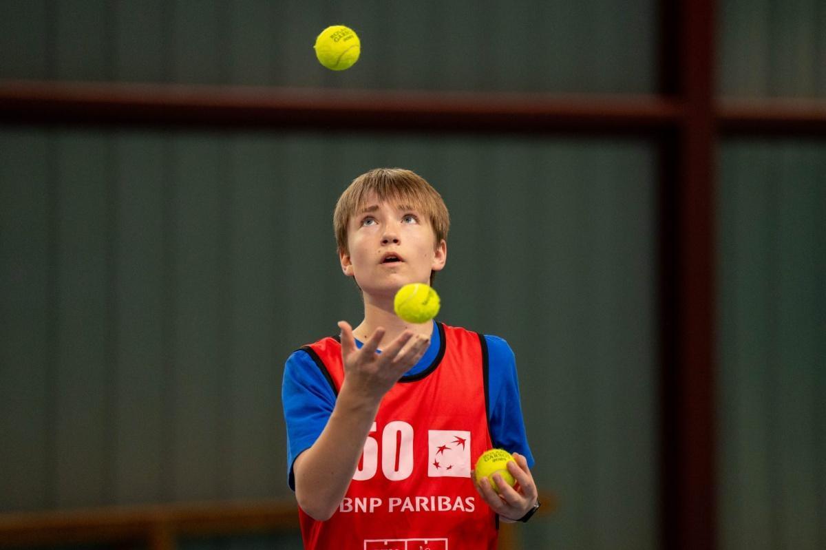 Sacha sera ramasseur à Roland-Garros en mai prochain ! 