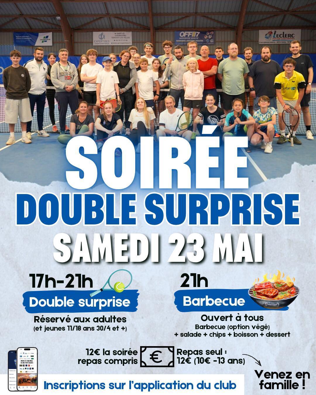 Soirée Double surprise + Barbecue