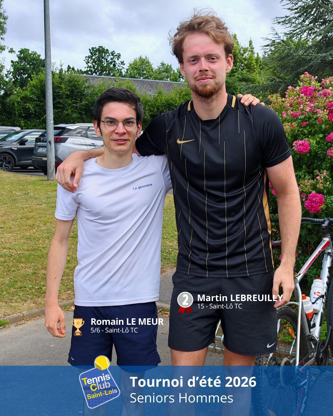 Palmarès Tournoi d'été 2026