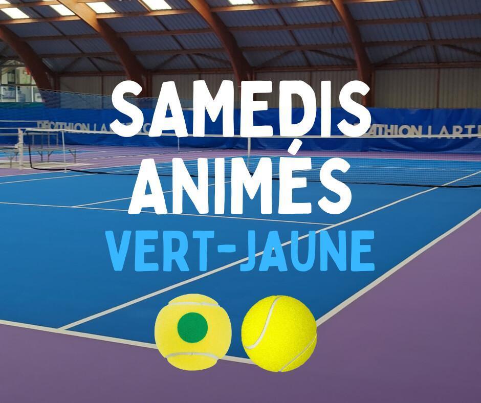 Samedis animés - Vert / Jaune