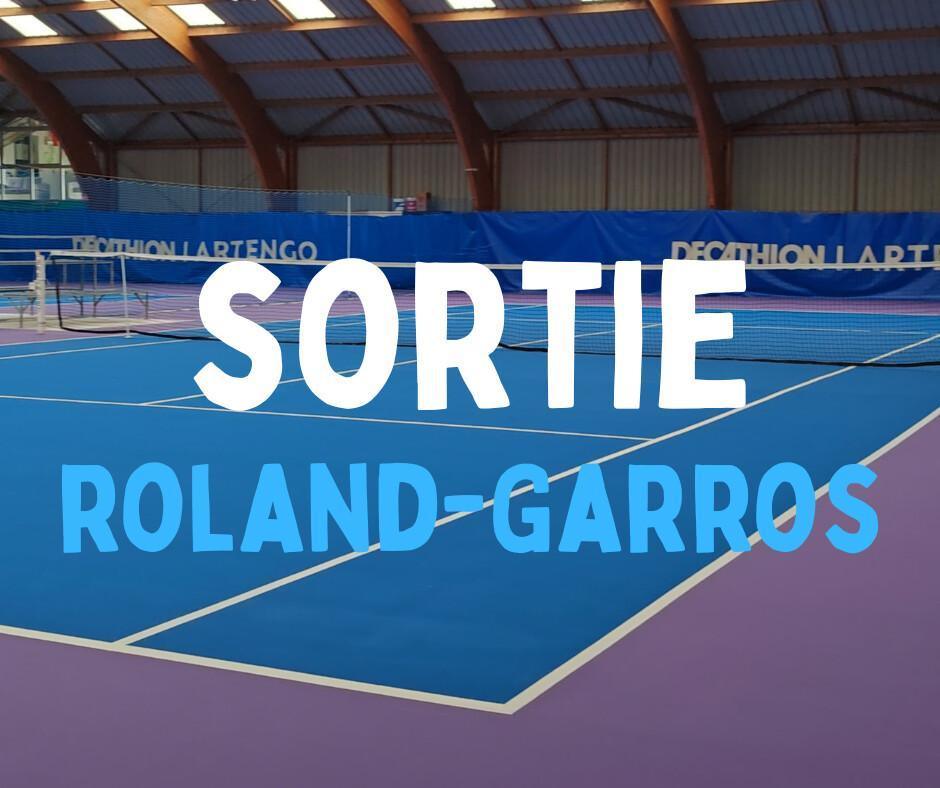 Sortie Roland-Garros