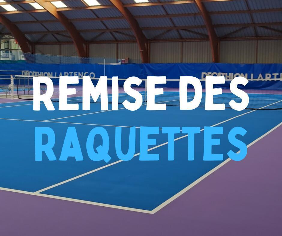 Remise des raquettes