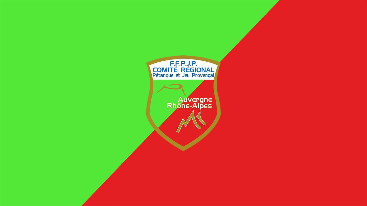 Le Comité Régional Auvergne Rhône-Alpes de pétanque et Jeu Provençal Le Comité Régional Auvergne Rhône-Alpes de pétanque et Jeu Provençal