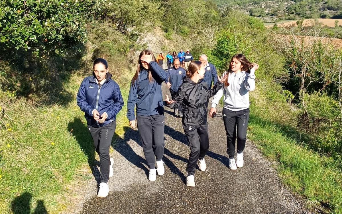 Le C.R.E. en stage en Ardèche