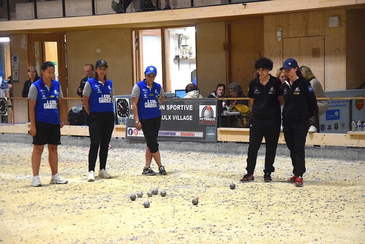Championnats du Rhône Triplettes