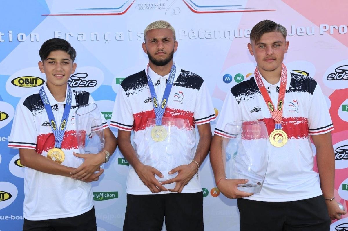 Dawson HERLEMAN - Dylan DUBOIS - Jason GIRAUD : les juniors récidivent au France