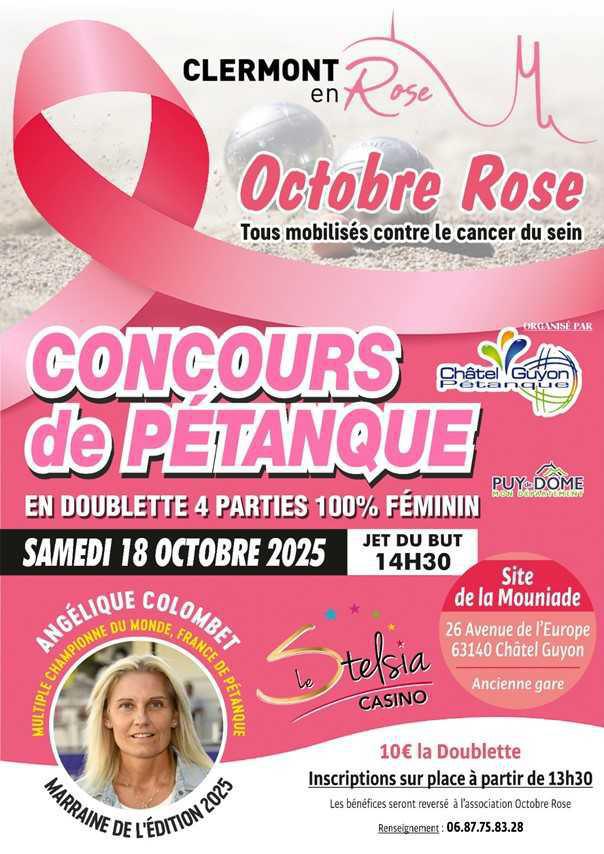 Octobre rose : les clubs de pétanque mobilisés ! Octobre rose : les clubs de pétanque mobilisés !