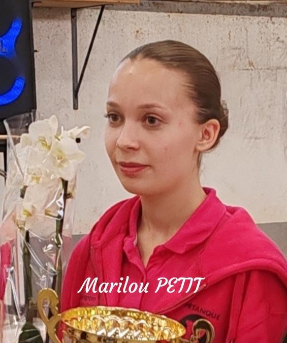 Marilou PETIT : future pépite de la pétanque auvergnate ! Marilou PETIT : future pépite de la pétanque auvergnate !