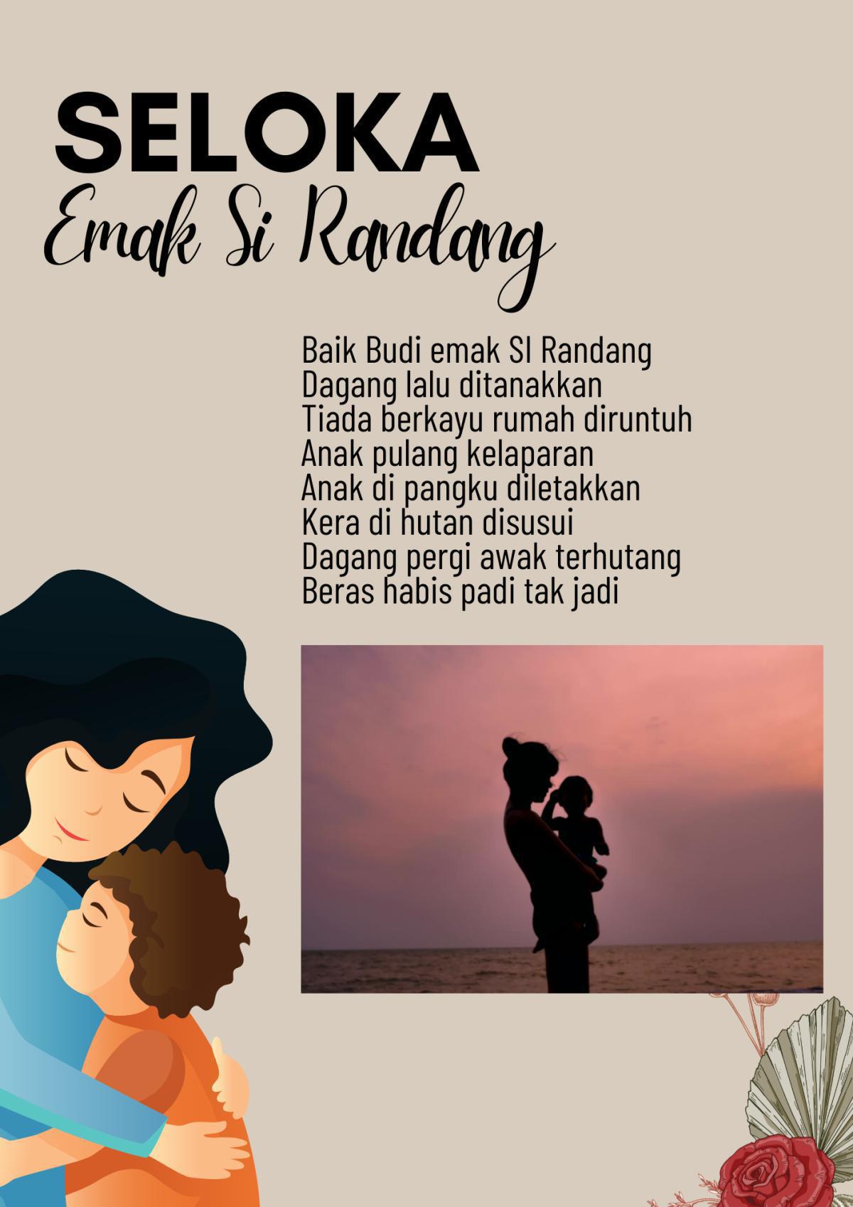 Seloka Emak Si Randang Seloka Emak Si Randang