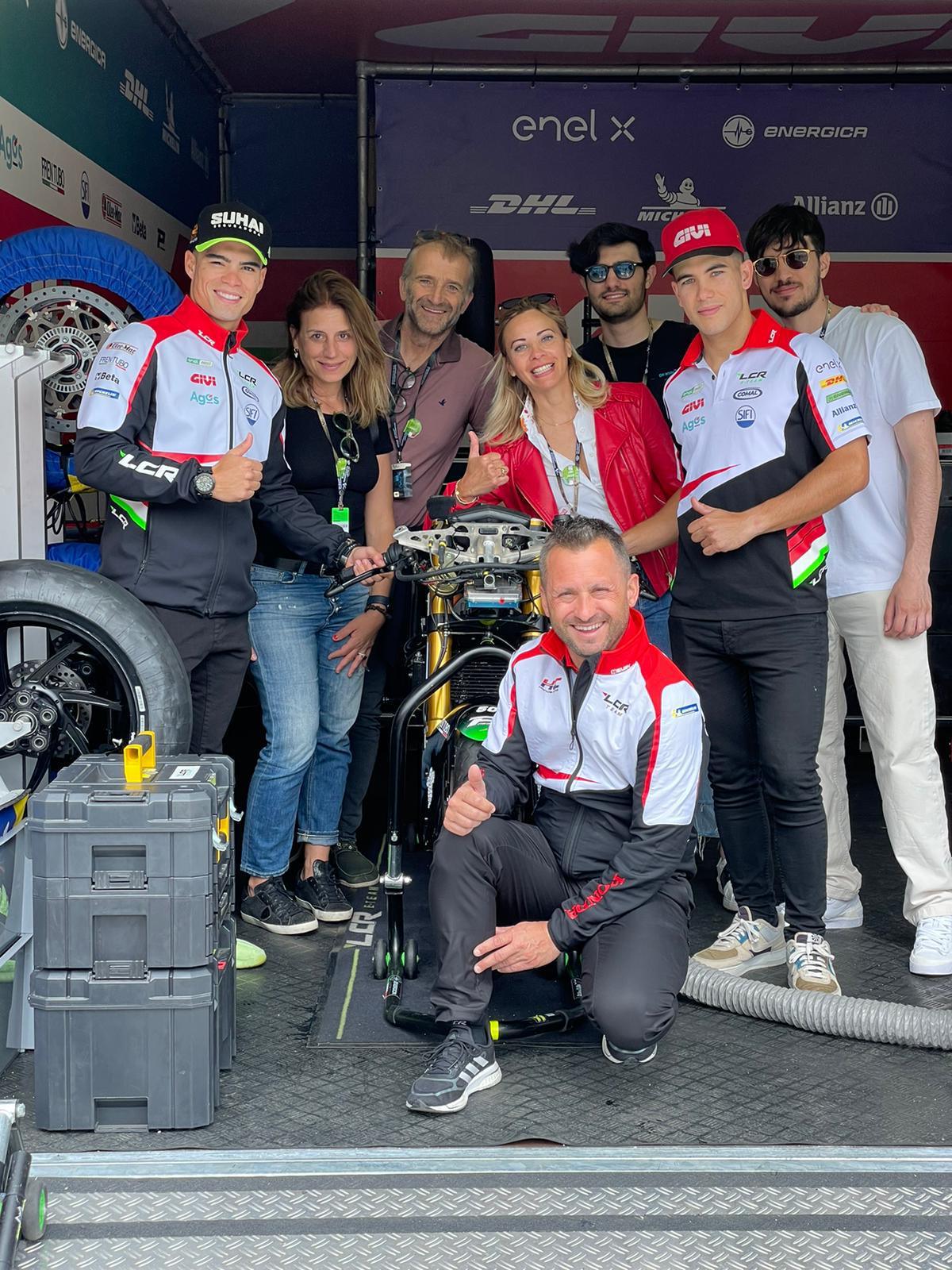 Team LCR Misano Adriatico 2025 test