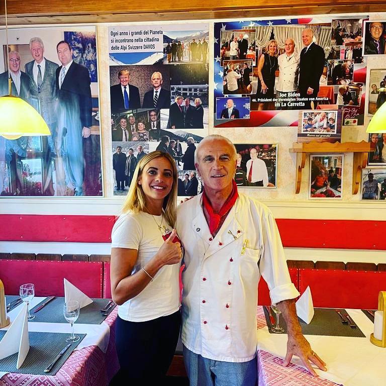 Fanci Menei & Antonio Sellitto - Ristorante La Carretta - Davos -Svizzera