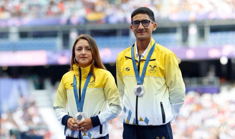 Daniel Pintado y Glenda Morejón fueron premiados como los mejores deportistas de 2024