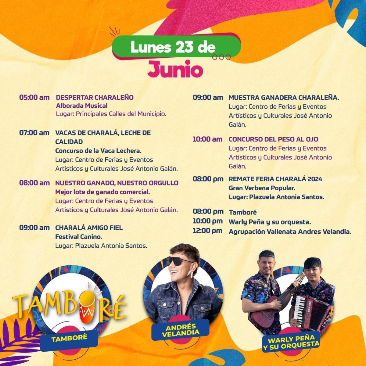 Ferias y Fiestas de Charalá 2025 🎉 Ferias y Fiestas de Charalá 2025 🎉
