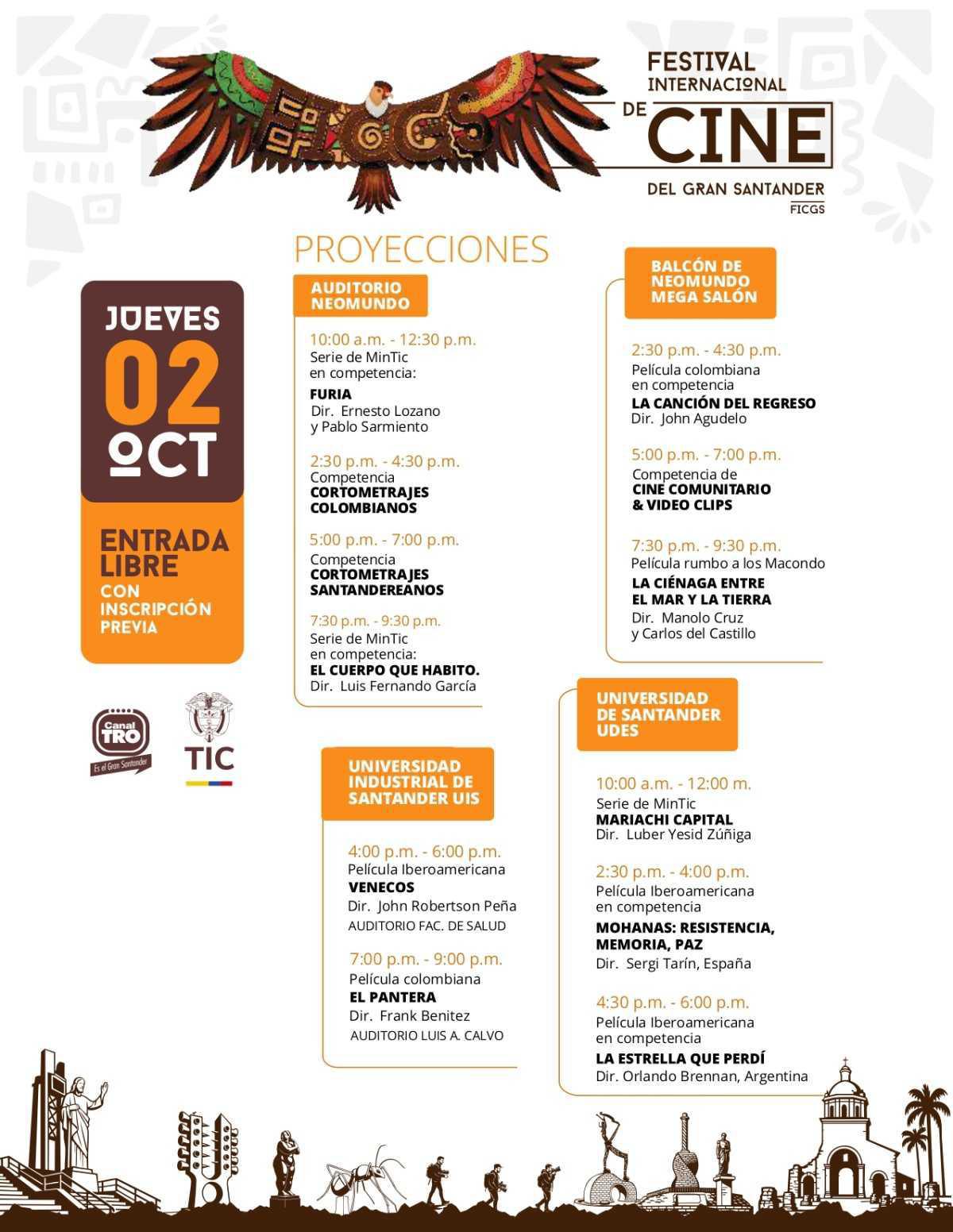 FESTIVAL INTERNACIONAL DE CINE DEL GRAN SANTANDER (PROYECCIONES) FESTIVAL INTERNACIONAL DE CINE DEL GRAN SANTANDER (PROYECCIONES)