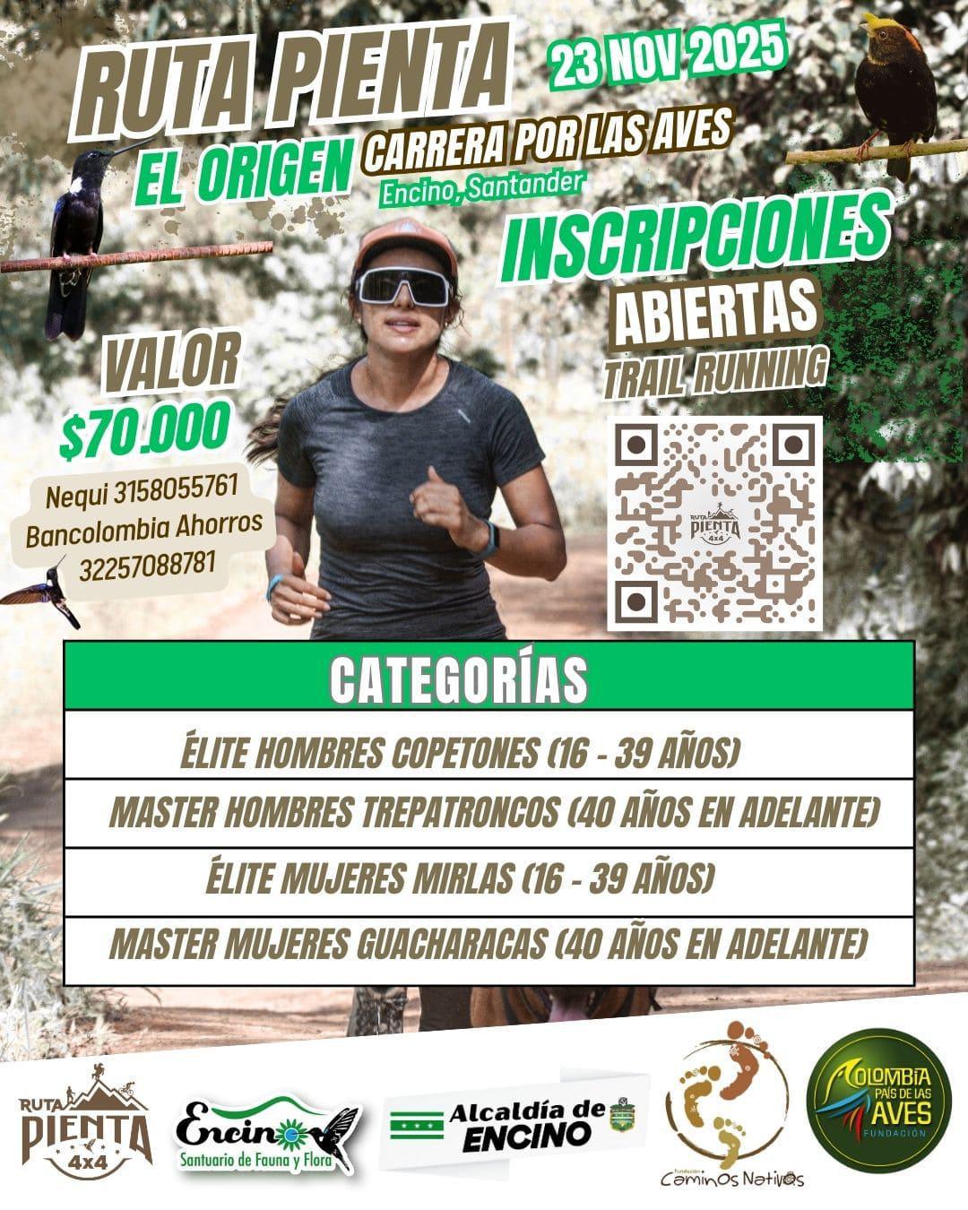 Carrera X Las Aves - El Origen Ruta Pienta Carrera X Las Aves - El Origen Ruta Pienta