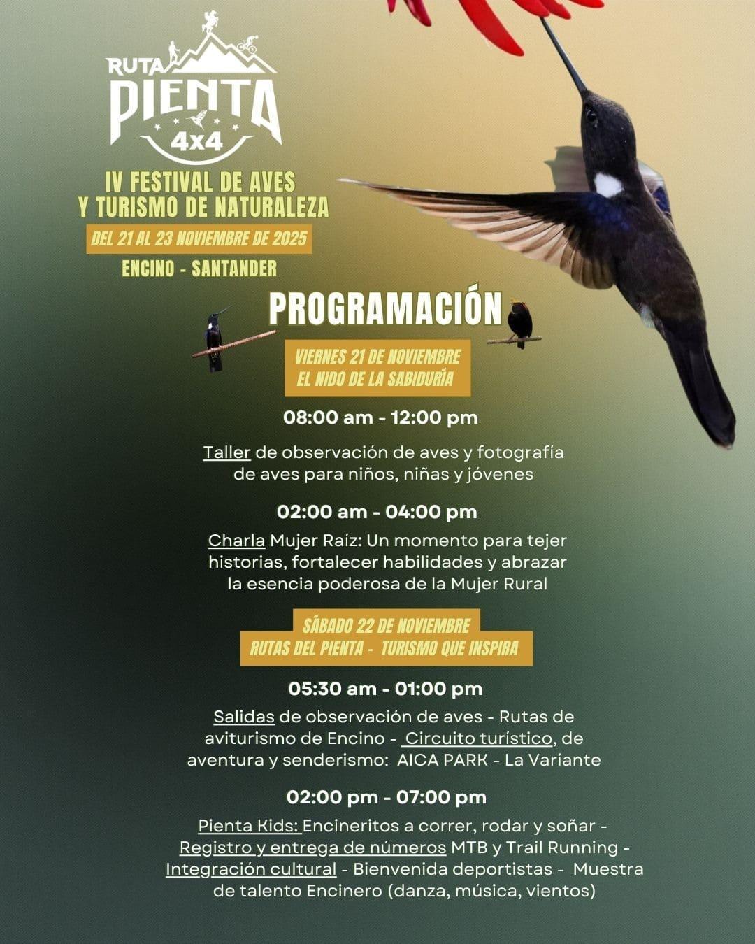  IV FESTIVAL DE AVES Y TURISMO DE NATURALEZA