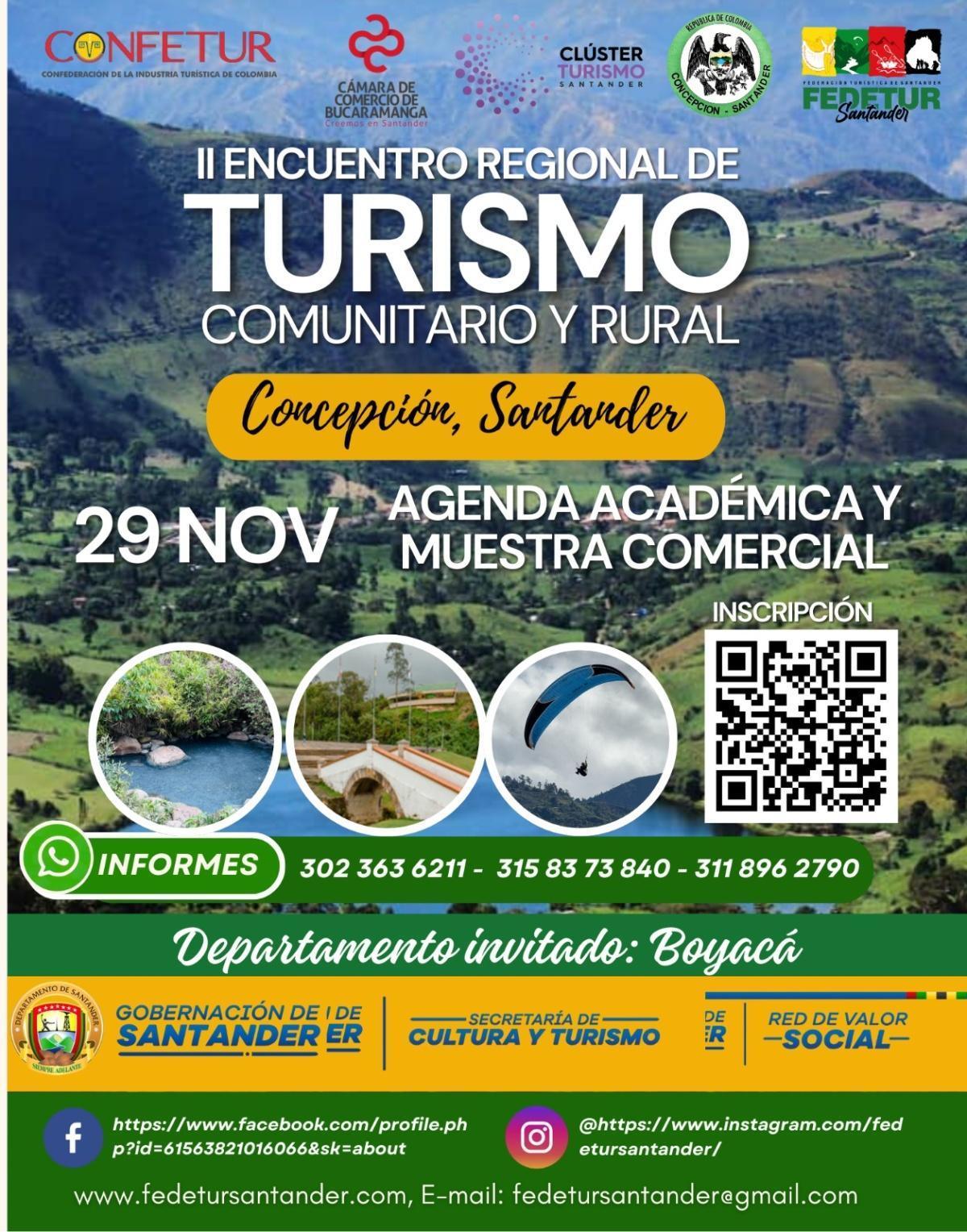 II Encuentro Regional de Turismo Comunitario y Rural