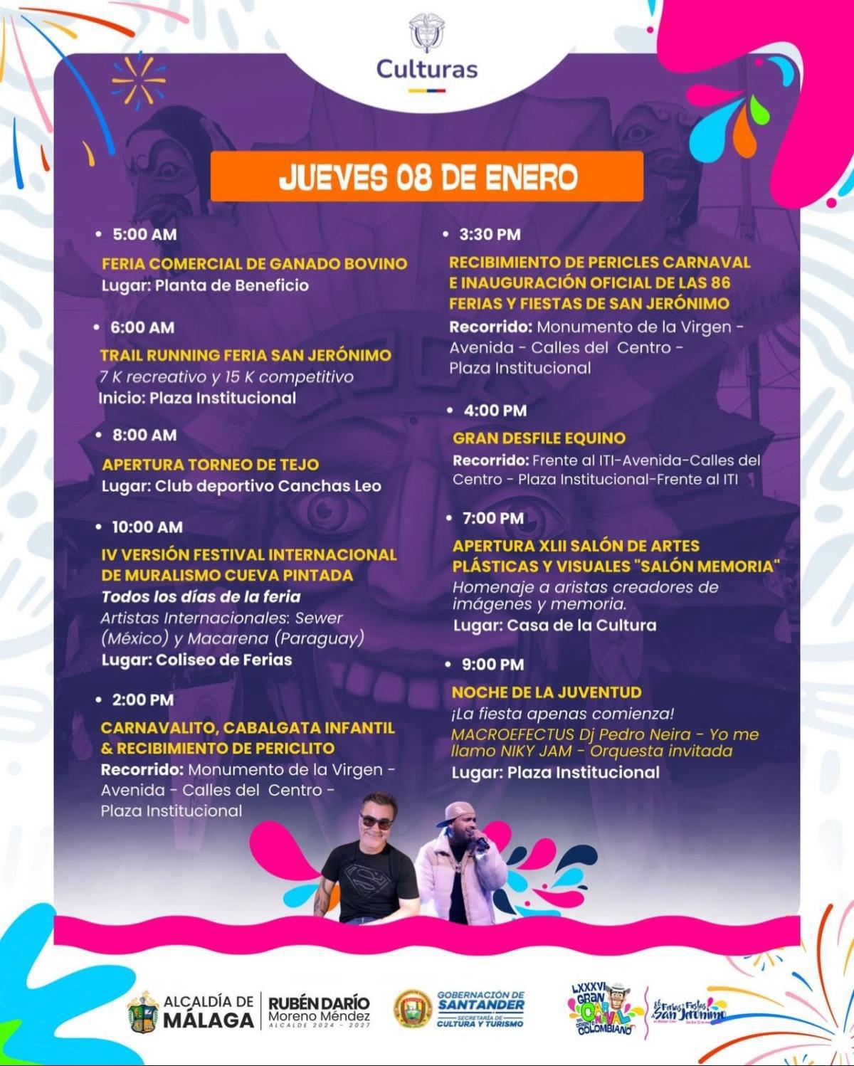 Ferias y Fiestas de San Jerónimo + LXXXVI Carnaval del Oriente Ferias y Fiestas de San Jerónimo + LXXXVI Carnaval del Oriente