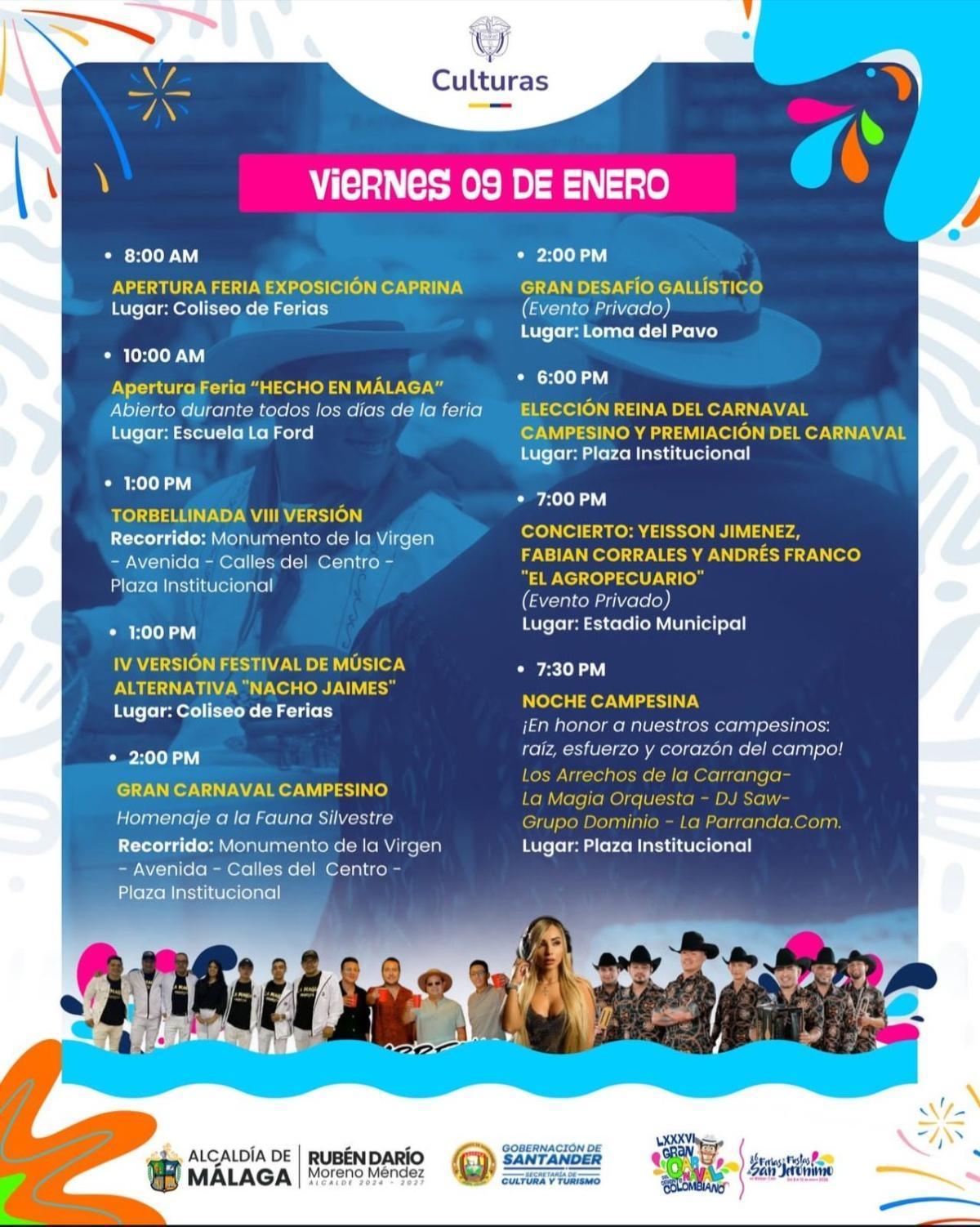 Ferias y Fiestas de San Jerónimo + LXXXVI Carnaval del Oriente 9de enero
