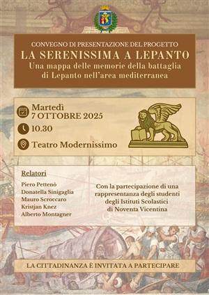 La Serenissima a Lepanto. Una mappa delle memorie della battaglia di Lepanto nell'area mediterranea (inizio ore 10.30)