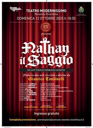 Spettacolo teatrale "Nathan il Saggio" (inizio ore 18.00) Spettacolo teatrale "Nathan il Saggio" (inizio ore 18.00)