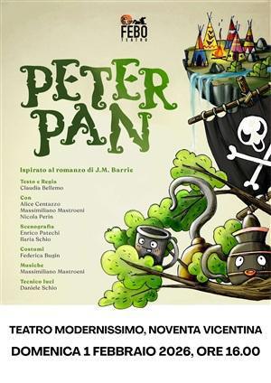 Peter Pan - Un sipario tra cielo e terra 2025-2026 (inizio ore 16.00)