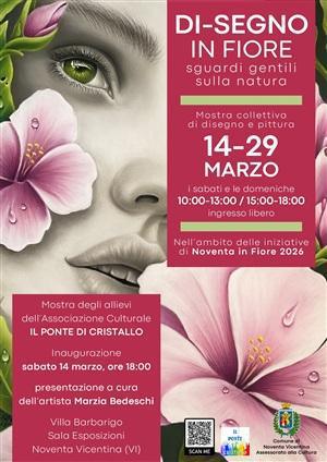 DI - SEGNO IN FIORE sguardi gentili sulla natura - Mostra collettiva di disegno e pittura