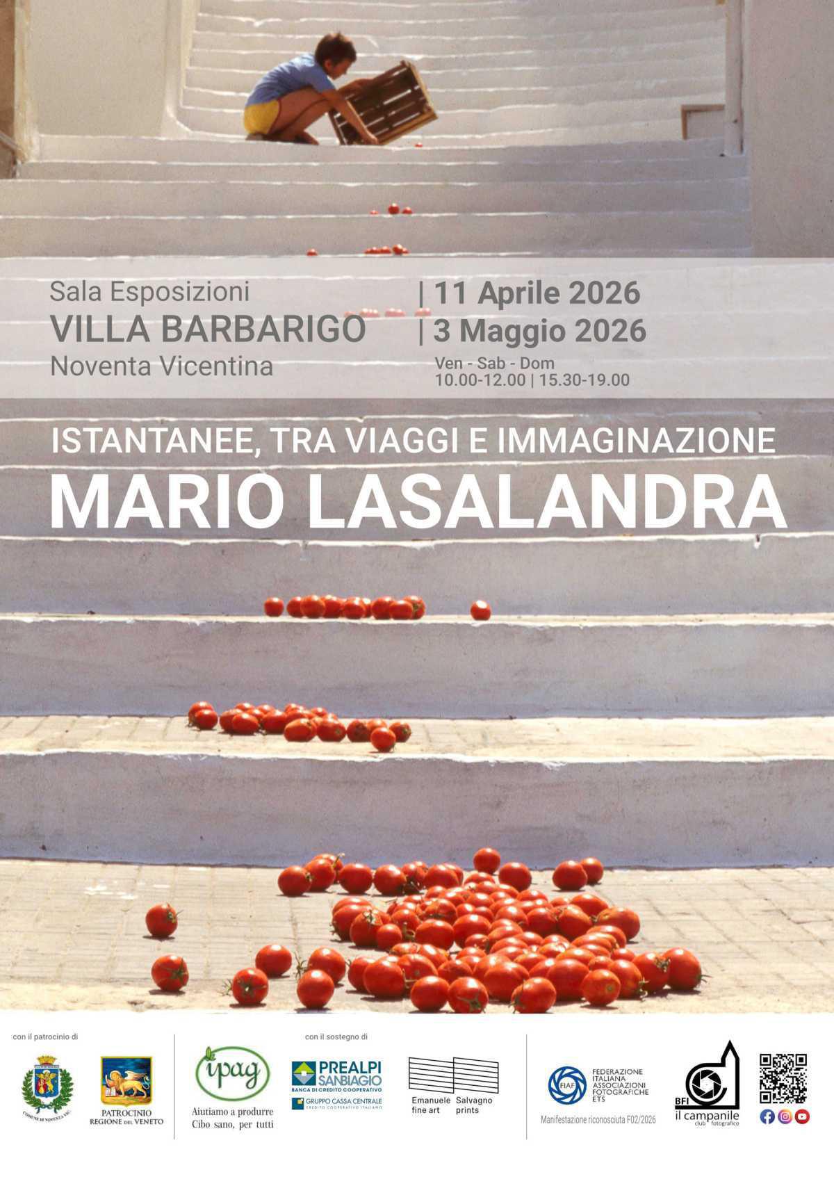 "Instantanee, tra viaggi e immaginazione" Mario Lasalandra (Ven - Sab - Dom 10.00-12.00 / 15.30-19.00)