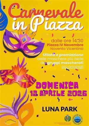  Carnevale in Piazza (dalle ore 14.30)