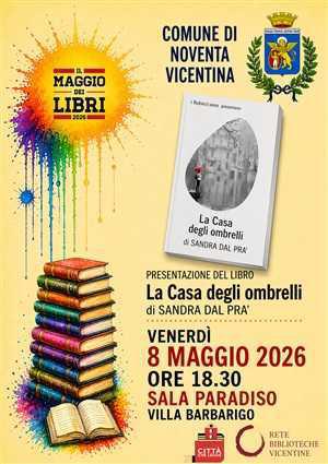  Presentazione del libro "La Casa degli ombrelli" (inizio ore 18.30)