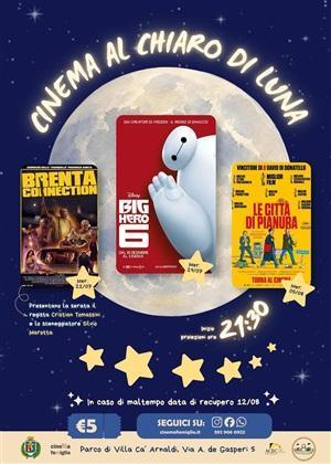 Cinema al chiaro di luna - Proiezione del film “Brenta Connection” (inizio ore 21.30)