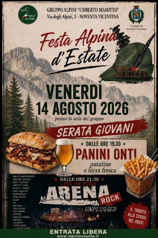 Festa Alpina d'Estate (dalle ore 19.30)