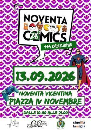 Noventa Comics 2026 - 11^ edizione (dalle ore 10.00)