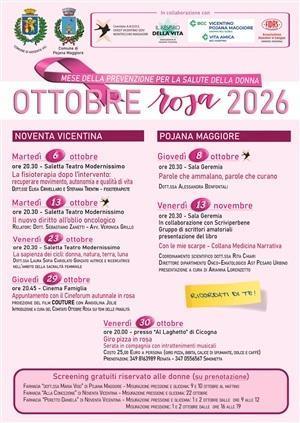 "La Fisioterapia dopo l’Intervento" Recuperare movimento, autonomia e qualità di vita - Ottobre Rosa 2026 (inizio ore 20:30)