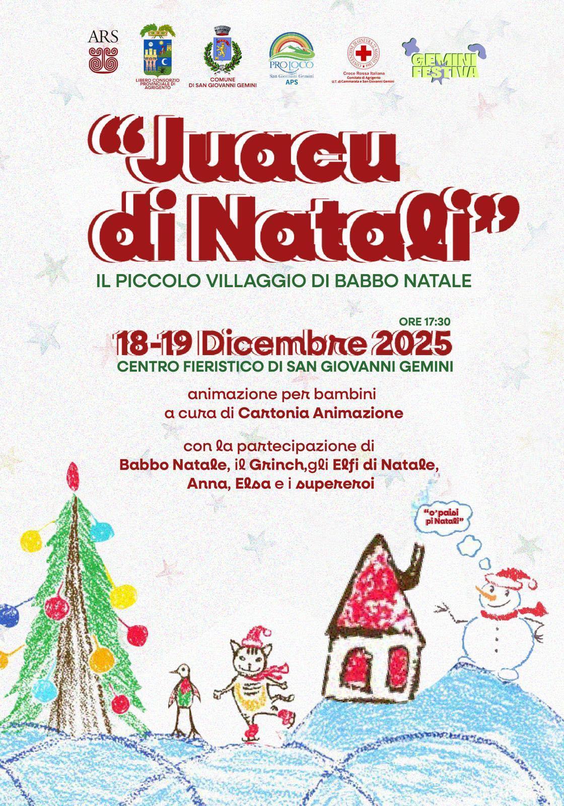  "Juacu di Natali"- Piccolo villaggio di Babbo Natale