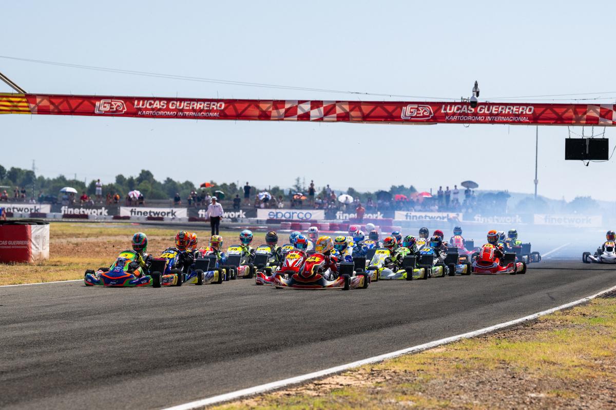El Karting Español define sus candidatos al título en Chiva