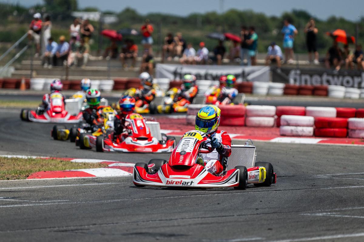 Chiva define las poles para la penúltima ronda del Nacional de Karting
