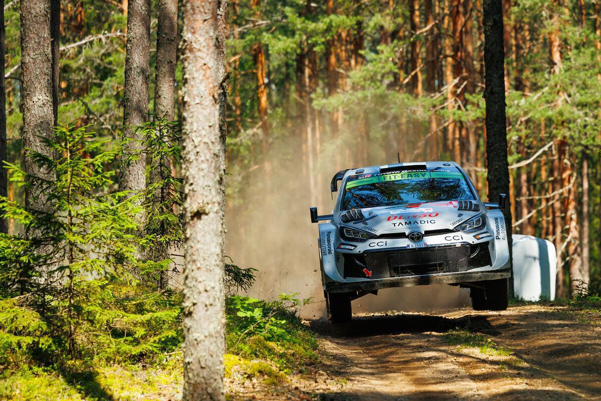 Katsuta domina el Shakedown en Finlandia