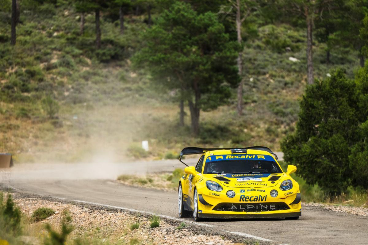 Cagiao y Martínez ganan el Rallye Mudéjar en un emocionante duelo con Cruz
