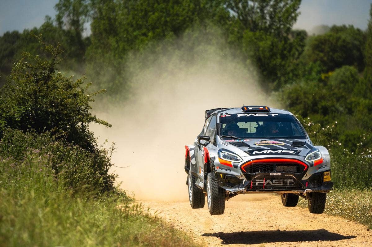 Membrado y 'Jandrín' lideran el CERT en el Rallye Isla de Volcanes