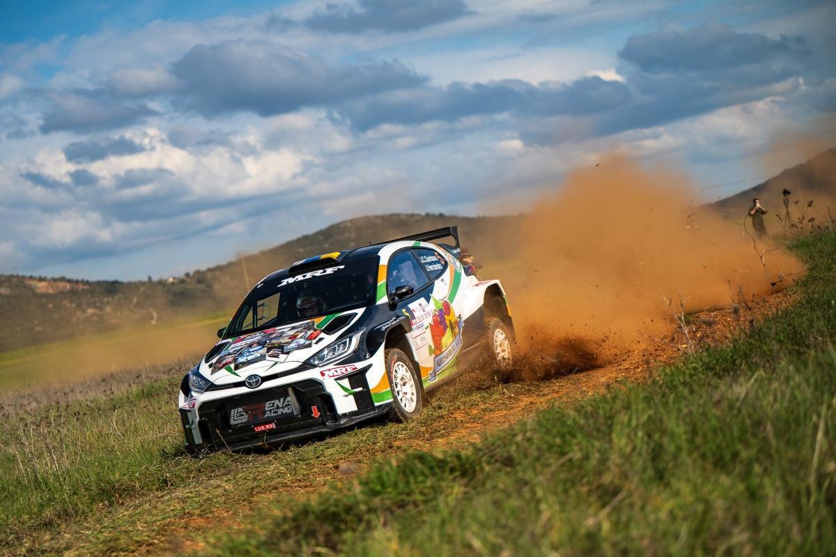 Quintana estrena el Toyota GR Yaris Rally2 en el CERT con Llarena Racing Quintana estrena el Toyota GR Yaris Rally2 en el CERT con Llarena Racing