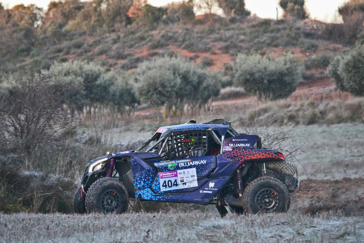 Fidel Castillo conquista el Rallye TT Guadalajara en condiciones extremas
