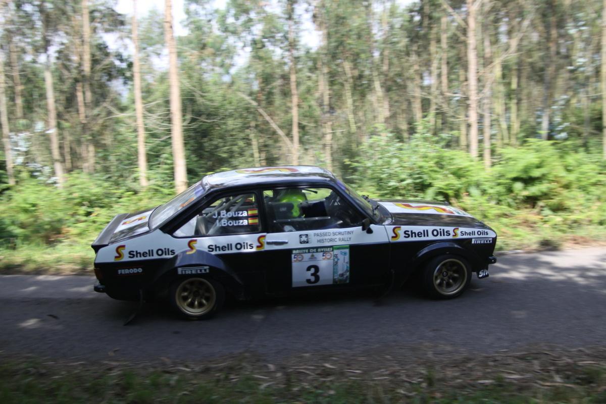 Bouza logra doblete en el Rallye de Avilés Histórico