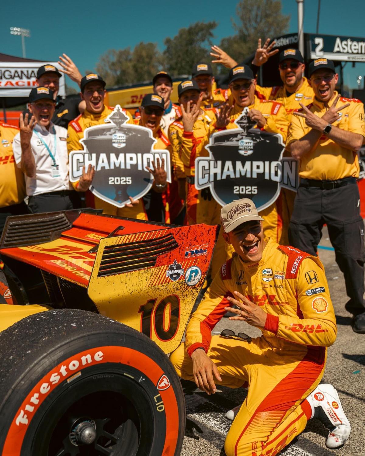 Alex Palou hace historia con su cuarto título en la IndyCar
