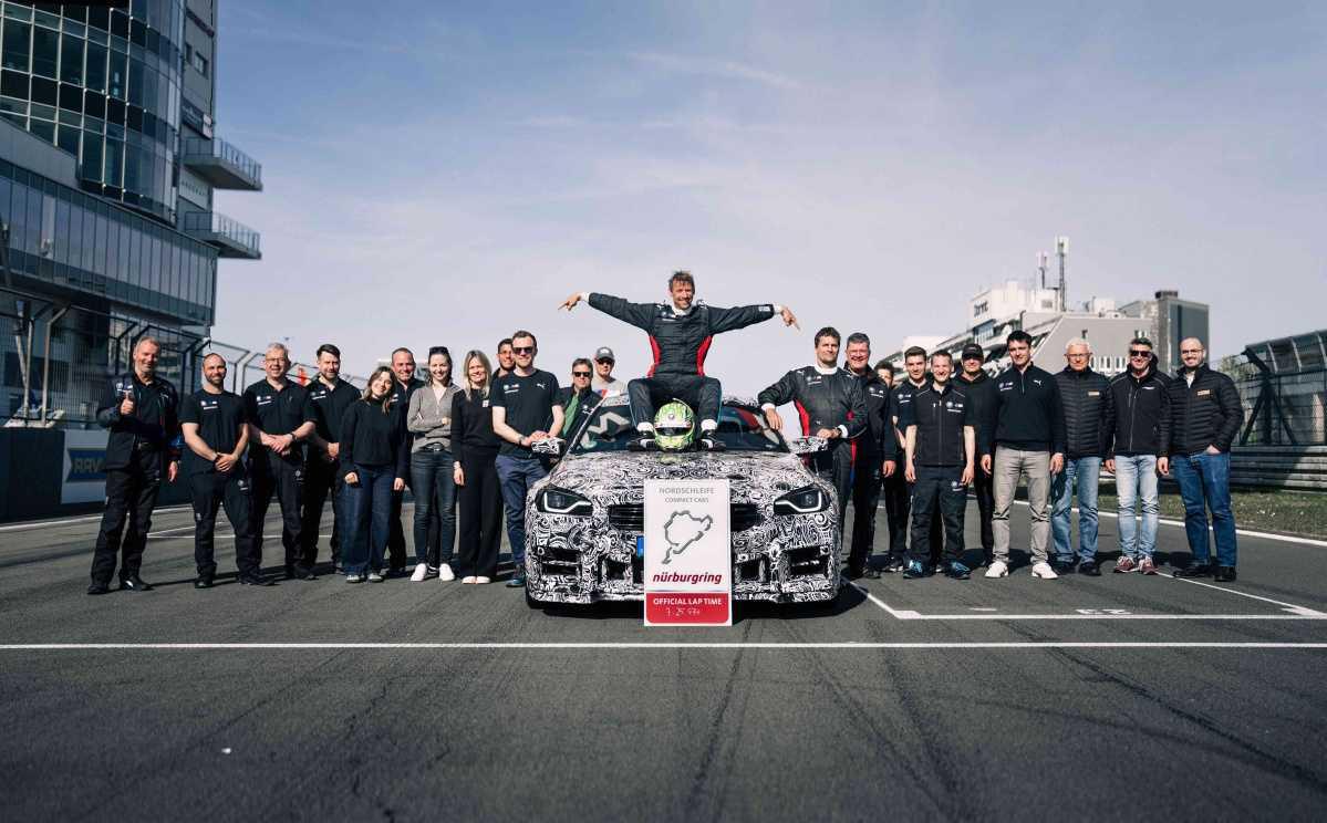 BMW M2 CS bate récord en Nürburgring con tiempo de 7:25.5 minutos