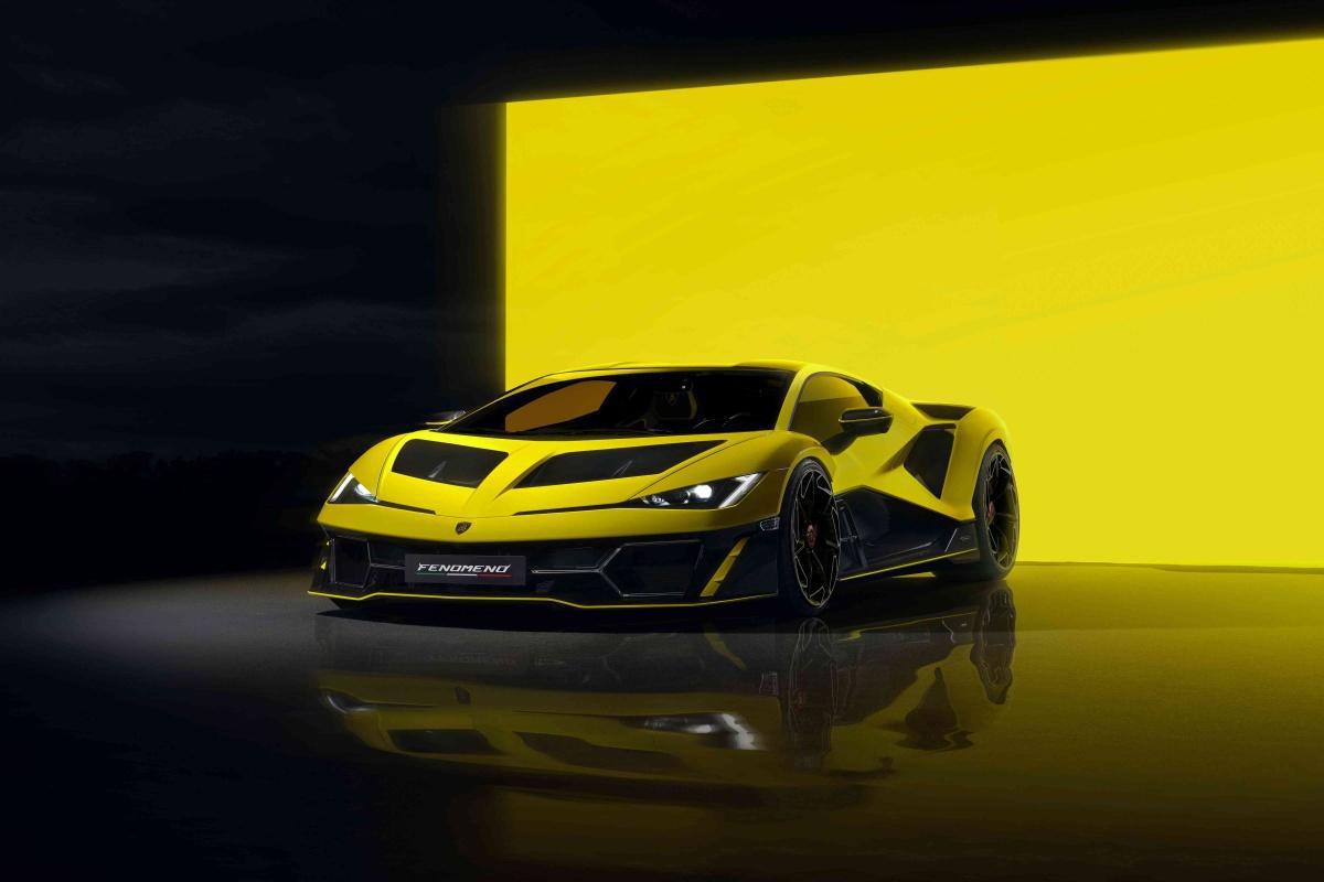 Lamborghini Fenomeno: el V12 híbrido más potente y exclusivo