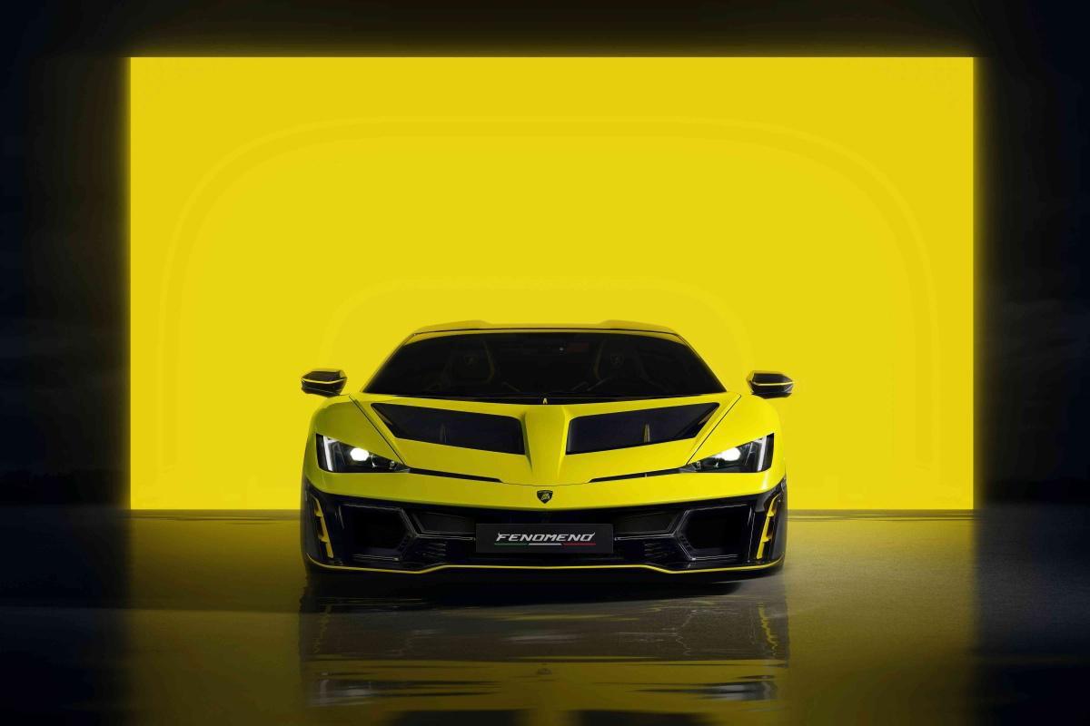 Lamborghini Fenomeno: el V12 híbrido más potente y exclusivo