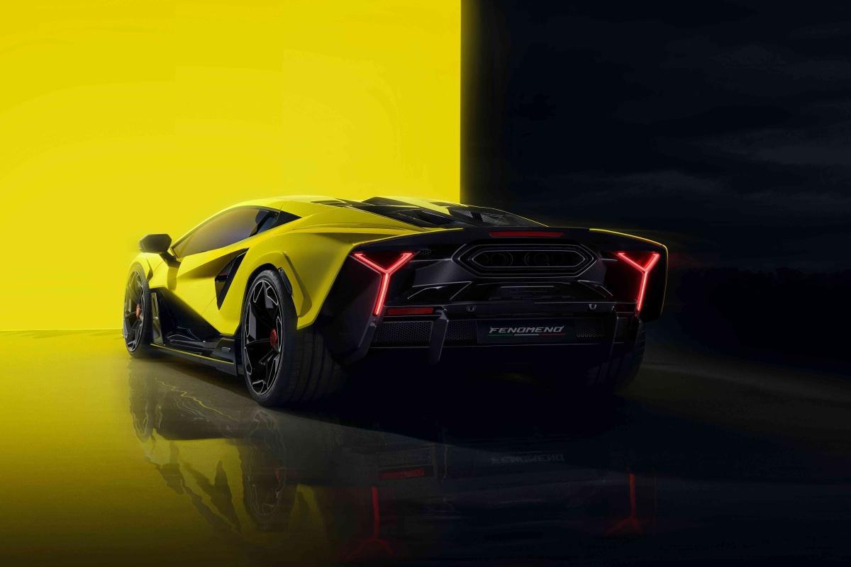 Lamborghini Fenomeno: el V12 híbrido más potente y exclusivo