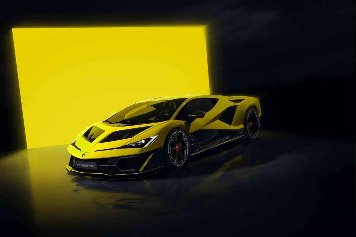 Lamborghini Fenomeno: el V12 híbrido más potente y exclusivo