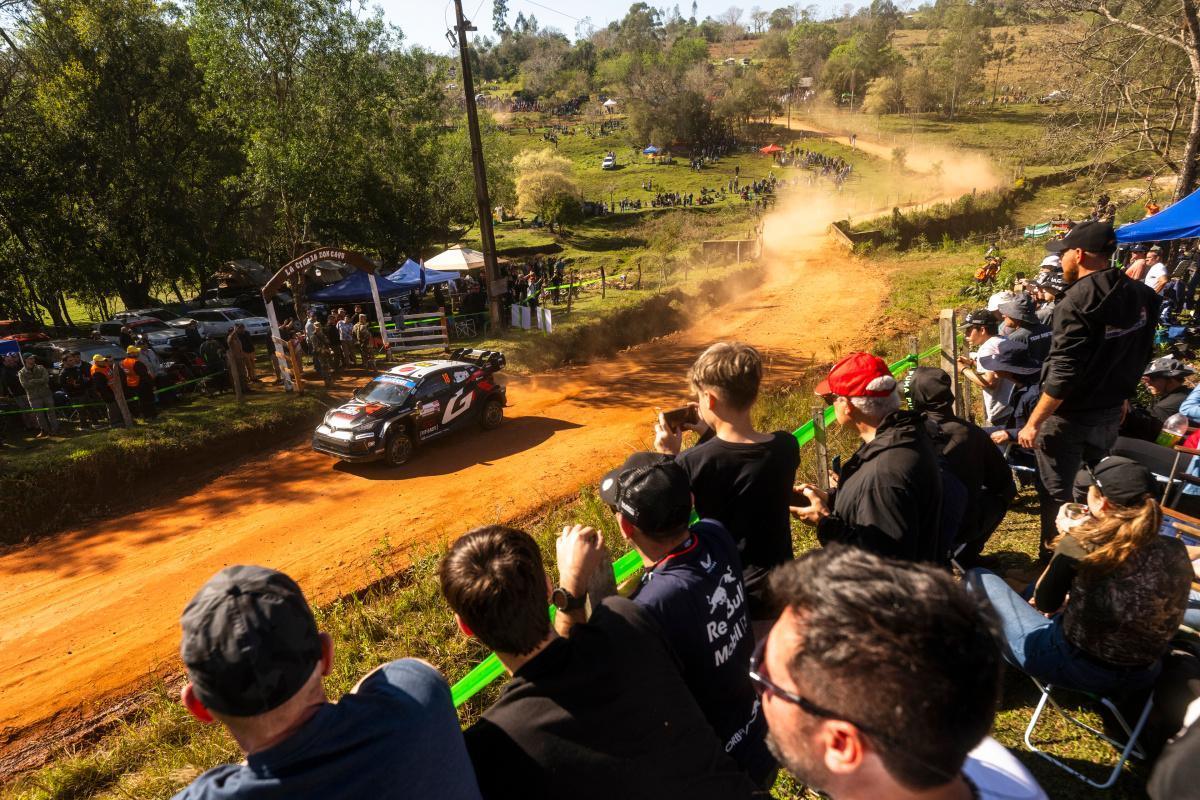 Katsuta domina el shakedown del Rally de Paraguay Katsuta domina el shakedown del Rally de Paraguay